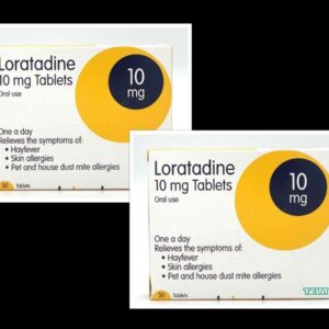 Loratadine 10mg Hay Fever & Allergy Relief - 60 Tablets  (Brand May Vary)