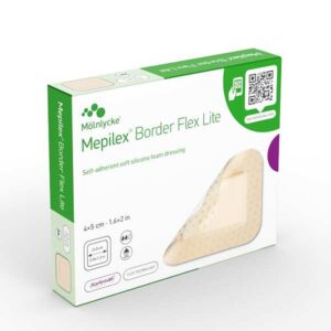 Mepilex Border Comfort Lite 4 x 5 cm - 10 pcs