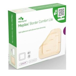 Mepilex Border Comfort Lite 7.5 x 7.5 cm - 5 pcs