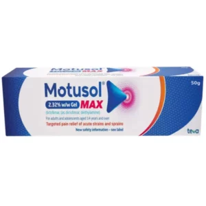Motusol 2.32% w/w Gel Max 50g