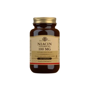 Solgar Niacin 100 mg - 100 Tablets
