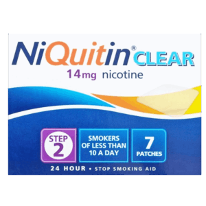 NiQuitin Clear 14mg Patches Step Two - 7 Patches