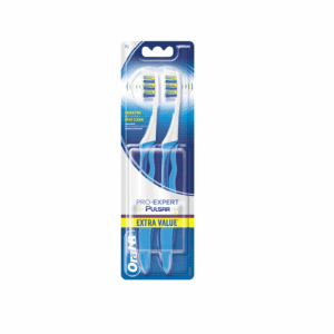 Oral-B Pulsar Toothbrush Medium 35 Twin Pack