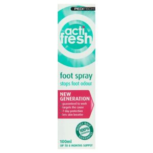 Peditech Actifresh Foot Odour Treatment - 100ml