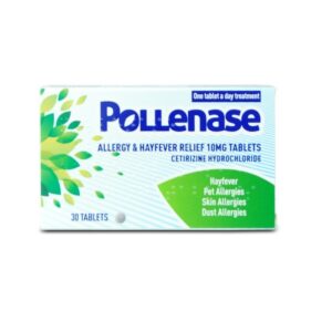 Pollenase Allergy & Hay fever Relief 10mg - 30 tablets