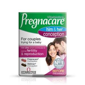 Vitabiotics Pregnacare him & her Conception - 60 Tablets