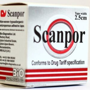 Scanpor Microporous Adhesive Tape 2.5cm x 5m