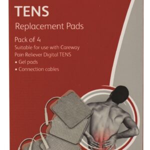 Migraine Pain Reliever Replacement TENS Pads - Pack of 4