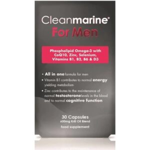 Cleanmarine For Men - 30 x 600mg Capsules