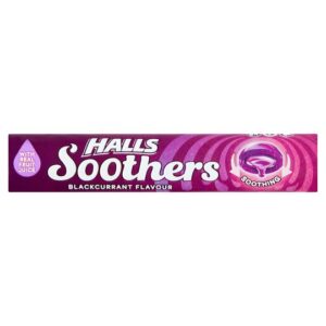 Halls Soothers Blackcurrant Lozenges - 45g