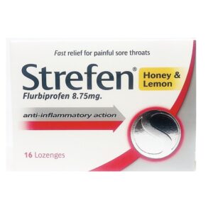 Strepsils Strefen Lozenges Honey & Lemon - Pack of 16
