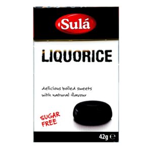 Sula Liquorice Sugar Free Sweets - 42g