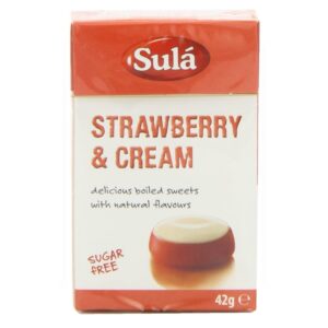 Sula Sugar Free Sweets Strawberry & Cream - 42g