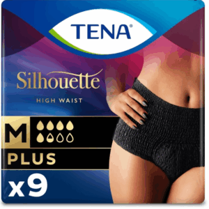 TENA Silhouette Plus Noir Incontinence Pants Medium - 9 Pants
