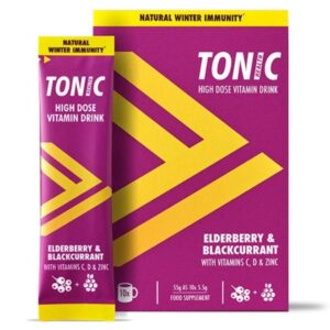 Tonic Health Elderberry & Blackcurrant Vitamin Drink - 10 Sachets