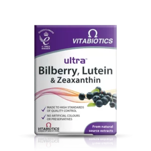 Vitabiotics ultra Bilberry, Lutein & Zeaxanthin - 30 Tablets