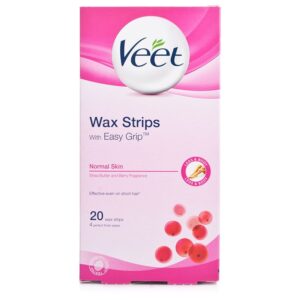 Veet RTU Cold Wax Strips Short Hair - 20 Strips