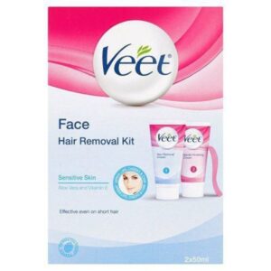 Veet Face Hair Removal Kit Sensitive Skin - 100ml