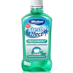 Wisdom - Fresh Effect - Freshmint - Antibacterial Mouthwash - 500ml