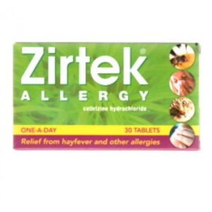 Zirtek Allergy Tablets 30