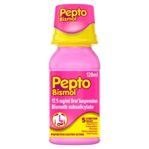Pepto-Bismol 17.5mg/ml Oral Suspension - 120ml