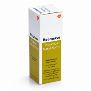 Beconase Aqueous 50 mcg Nasal Spray