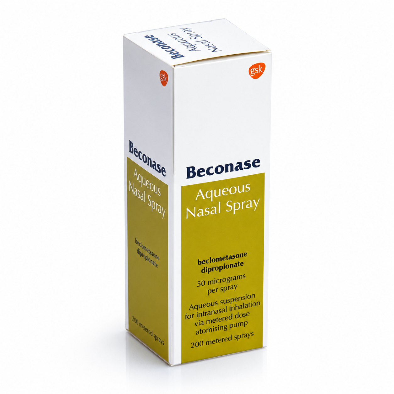 Beconase Aqueous 50 mcg Nasal Spray