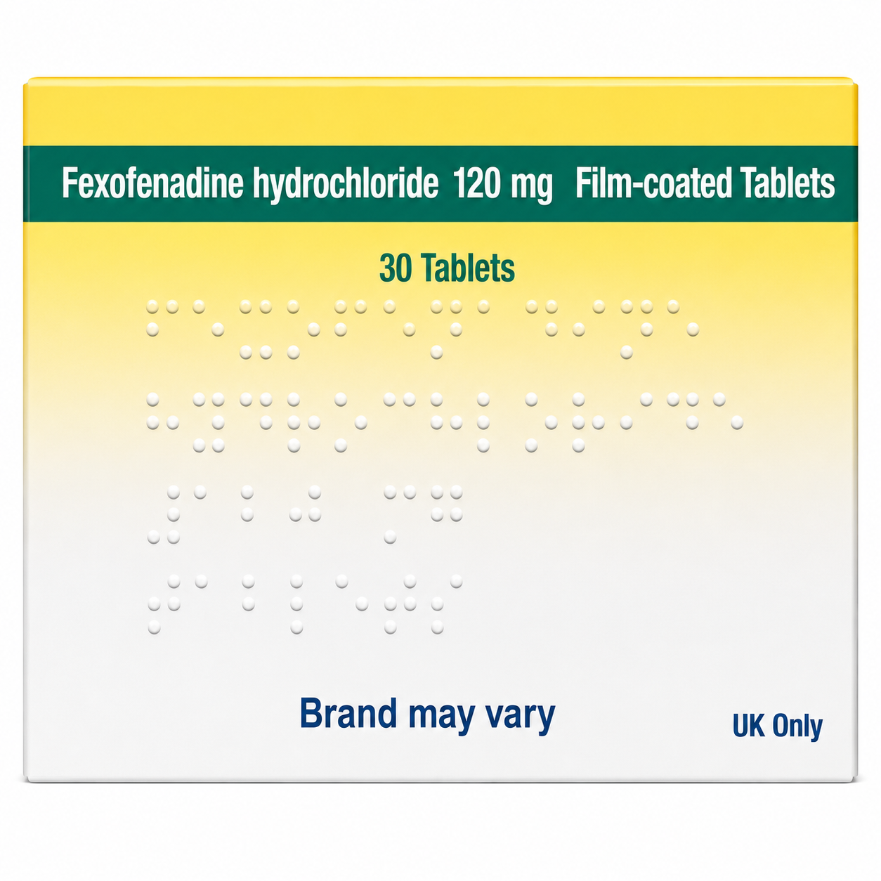 Fexofenadine 120mg Tablets