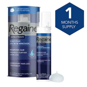 Regaine for Men Extra Strength Scalp Foam - 1 Month Supply (1 x 73ml)