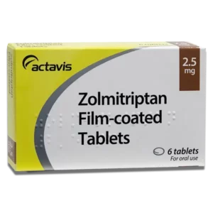 Zolmitriptan 2.5mg Migraine Relief (Pack size 6)