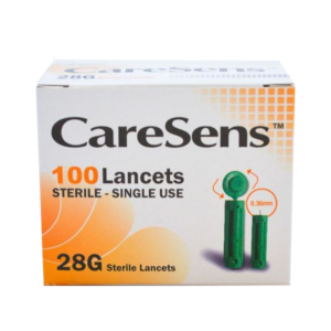 CareSens 28g 100 Sterile Lancets