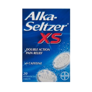 Alka-Seltzer XS Pain Relief, 20 Tablets