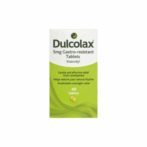 Dulcolax 5mg Tablets for (Constipation)  –  40 Tablets