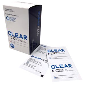 Clear Fog Wipes - Pack of 30