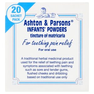 Ashton & Parsons Teething Powders - 20 Sachets