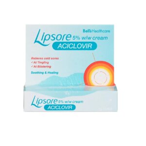Lipsore Cold Sore Cream - 2g