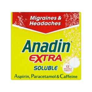 Anadin Extra Soluble Tablets - 12 Tablets
