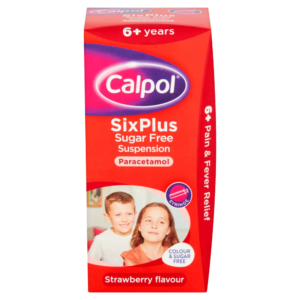 Calpol Six Plus Suspension Sugar Free - 80ml