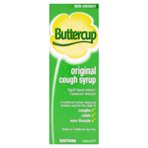 Buttercup Cough Mixture Syrup Original - 200ml