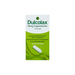 Dulcolax Suppositories - 10mg - 12 Suppositories