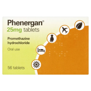 Phenergan 25mg - Pack of 56