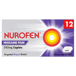 Nurofen Migraine Pain 342mg - 12 Caplets