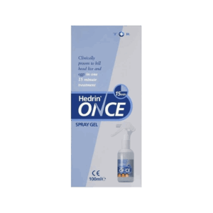 Hedrin Once Spray Gel - 100ml