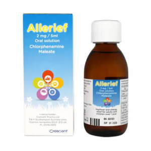 Allerief (Generic Piriton) Allergy Relief Syrup for Children - 150ml