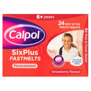 Calpol Sixplus Paracetamol - 24 Fastmelts