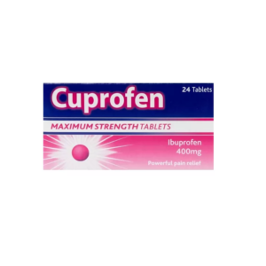 Cuprofen Maximum Strength - 400mg - 24 Tablets