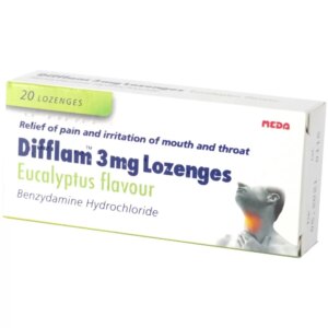 Difflam Eucalyptus - 20 Lozenges 3mg