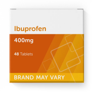Ibuprofen 400mg - 48 Tablets (Brands May Vary)