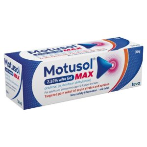 Motusol 2.32% w/w Gel Max 30g