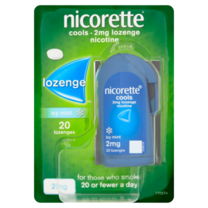 Nicorette Cools Lozenge Mint 2mg - 20 Pack